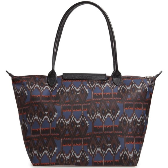 Longchamp Le Pliage Néo Leather Shoulder Tote Bag - Picture 2 of 6